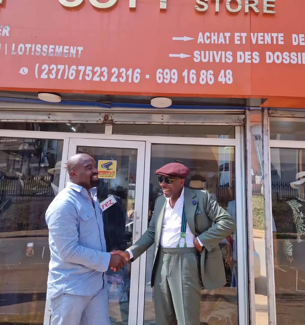 Le PDG avec Samuel Eto'o